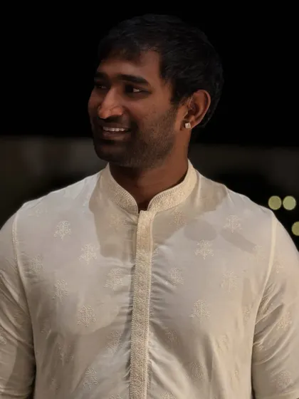 A close-up shot from a recent wedding event.