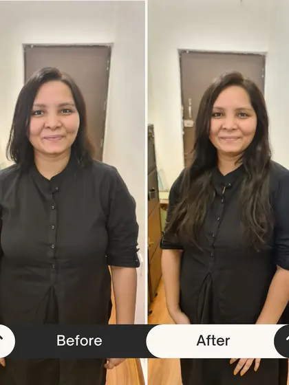 A simple yet effective transformation that adds volume and length for a healthier, more polished look.