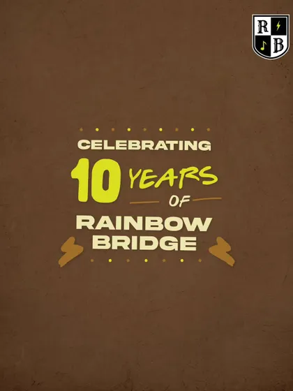 Celebrating 10 years of Rainbow Bridge with our biggest student showcase yet. A decade of music, community, and creativity.