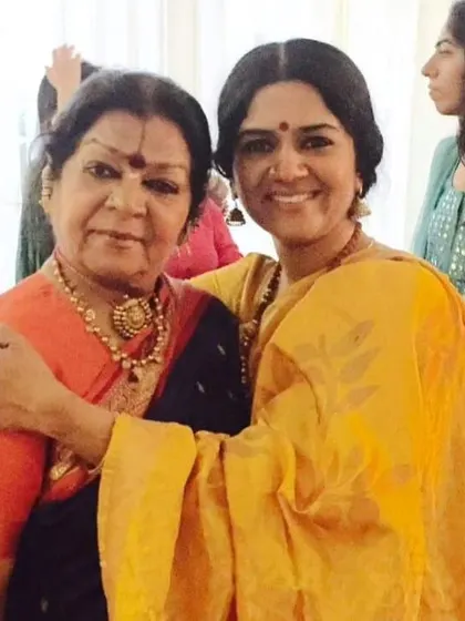A birthday wish for the forever queen of my heart. I carry my Amma and Appa with me in every performance. When I teach her compositions, I feel her presence, guiding me and my students.