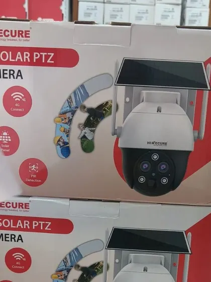 I keep multiple units of solar and 4G cameras in stock, like these from Hixecure, to handle projects of any size.