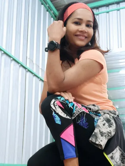 As a fitness coach and a mom, I believe in dedication and consistency. This is me, ready to guide you with motivation and respect on your own path to wellness.