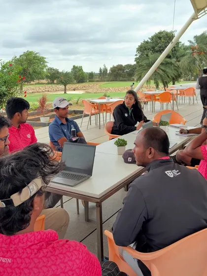 It takes a team to build a champion. Every month, our coaches, trainers, and support staff come together to analyze each athlete's progress, ensuring we are aligned on every goal. Teamwork is our foundation.