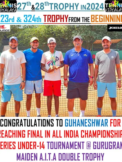 Guhaneshwar reaching the final in the All India Championship Series U-14.