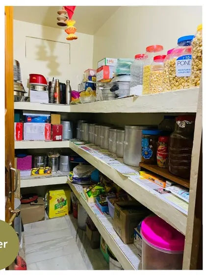 This client took what she learned from our virtual session for her bedroom and applied it to her kitchen storeroom. It's amazing to see how organizing is a skill you can use everywhere.