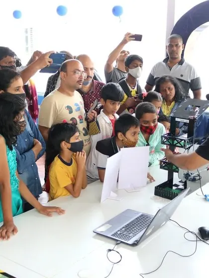 Imagine this level of excitement in your own center. Our RoboExpos and open house events consistently draw large, enthusiastic crowds of children and parents, demonstrating the strong, built-in demand for hands-on tech education in communities everywhere.