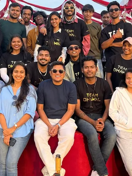 Nothing but gratitude for this year. This one’s for the TD Team, seen here in our team shirts, without whom none of the magic would be possible.