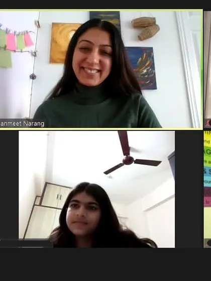This is the 93rd batch of my Sailing Leaf program, a testament to 8 years of nurturing young minds. In our small online groups, we laugh, play, share, and discover our limitlessness together, building a community of self-aware and expressive individuals.