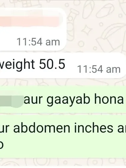 Seeing the numbers on the scale go down is great, but I also focus on inch loss, especially around the abdomen. This indicates true fat loss, which is our primary goal.