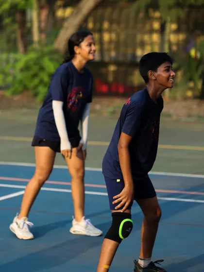 The joy of playing with friends. Our youth programs are a great place to build both skills and friendships.