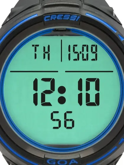 The Cressi Goa is a stylish and compact dive computer that you can wear as an everyday watch. It offers full scuba and freediving modes in a small package, perfect for the traveling diver.
