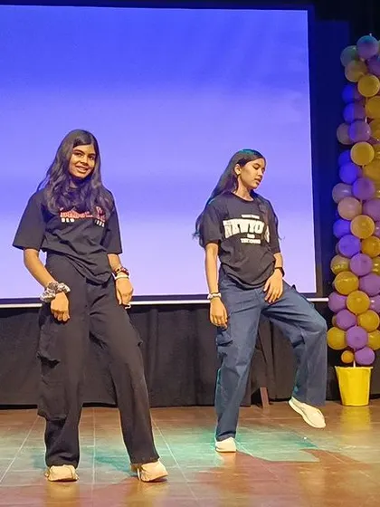 Students put on a fantastic dance performance to entertain and honor their teachers on Teacher's Day.