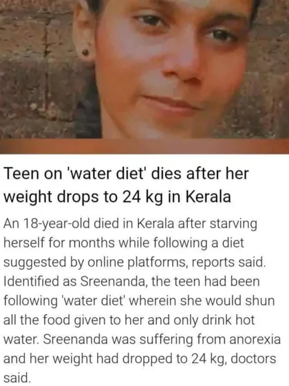 This tragic news story is a stark reminder of the dangers of extreme, unscientific diets. A healthy lifestyle is about nourishment, not starvation. Always consult a qualified professional before making drastic changes to your diet.