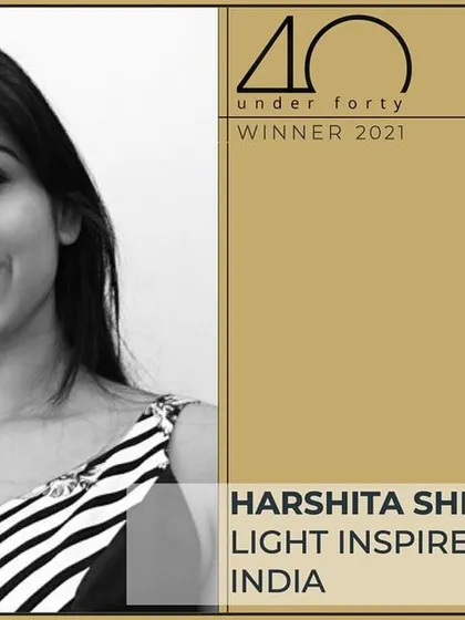 I am incredibly proud to have been recognized as one of the world's top 40 lighting designers under 40. This award is a testament to my passion for creating unique and impactful lighting environments for every home.