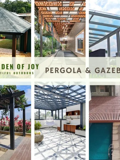 A showcase of the variety of custom pergolas and gazebos we build. From poolside structures to expansive terrace coverings, each design is tailored to the client's home and lifestyle.