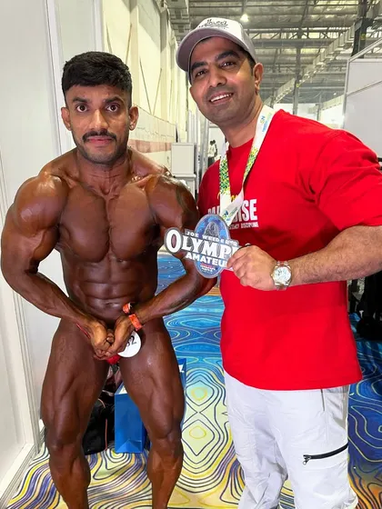 The first medal in the house at Amateur Olympia, won by Dilip Halder. Every victory, big or small, is a step towards the ultimate goal.