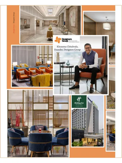 Additional media from the Holiday Inn, Lucknow project. These visuals provide further insight into the design of the lounges, dining areas, guest rooms, and other public spaces, highlighting our commitment to creating a cohesive and culturally resonant hospitality experience.