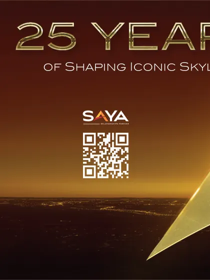 A legacy is not built overnight. This visual commemorates our 25-year journey of turning bold visions into iconic landmarks that shape the skyline, reflecting our long-term commitment to excellence.
