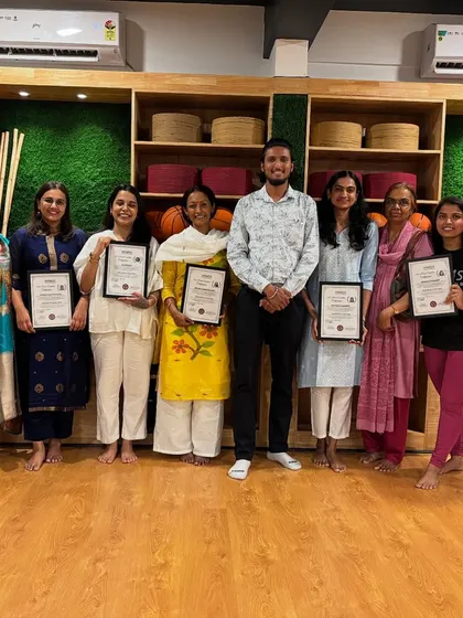 Our proud TTC graduates with their instructors. This ceremony marks the culmination of months of hard work, dedication, and profound personal growth.