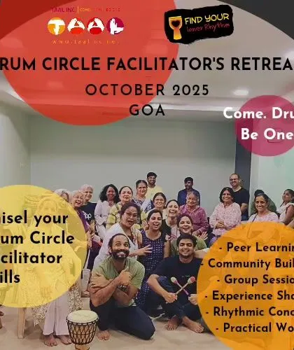 To help facilitators continue their growth, we host a Facilitator's Retreat in Goa. It's a chance for peer learning, sharing experiences, and chiseling your skills in a beautiful, relaxed setting.