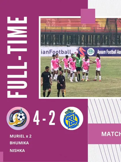 A 4-2 victory in the opening game of the Indian Women's League - 2. A great start to the campaign.