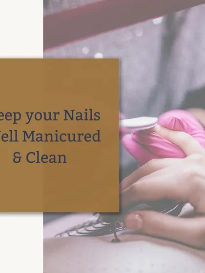 Well-manicured and clean nails are a small detail that makes a big difference in your overall presentation. It signals that you are polished and pay attention to detail.