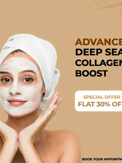 Our Advanced Deep Sea Collagen Boost MediFacial is performed by certified dermatologists using cutting-edge techniques to rejuvenate your skin and promote a youthful, healthy glow.