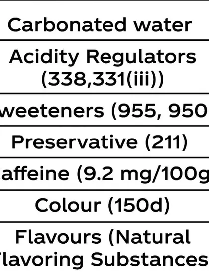 This image shows the ingredient list of a typical "zero sugar" drink, revealing the chemical sweeteners used. I explain how long-term use of these additives can increase systemic inflammation and harm your metabolism.