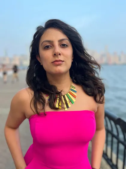 A moment of quiet confidence by the water in New Jersey. Courage is about walking through fear anyway.