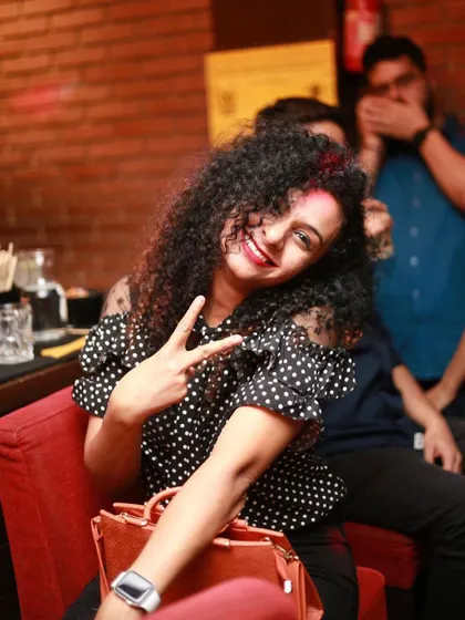 Peace and good vibes on the dance floor.