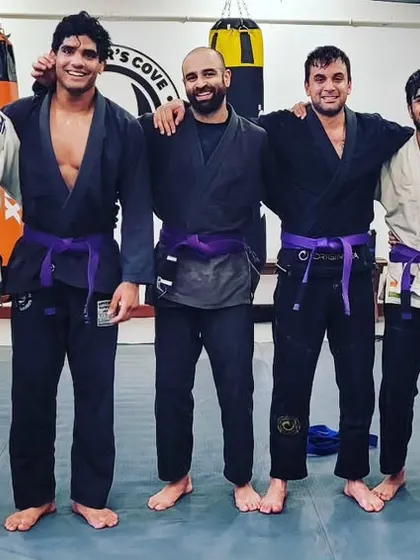 Congratulations to our newly promoted purple belts. Belts don't matter, but we always celebrate the hard work and dedication they represent.