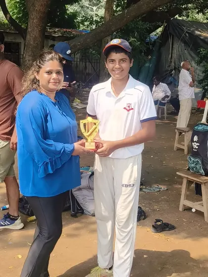 Rushan Farooqui is awarded Man of the Match for his all-round contribution of 42 runs and 2 wickets.