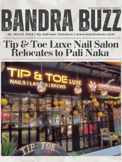 The buzz is real! I was thrilled to see my salon's relocation featured in Bandra Buzz, a testament to our growing community and presence.