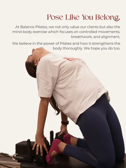 Pose like you belong, because you do. We believe in the power of Pilates to strengthen the body through controlled movement and breathwork.