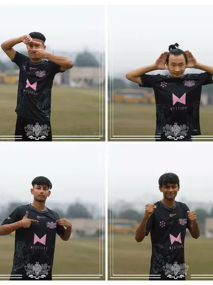 Faces of the future. Four of our promising U19 players, ready to make their mark on the game.