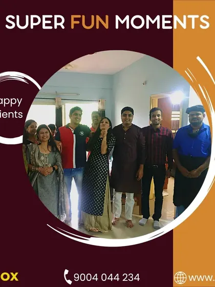 My team posing with a happy family at their gathering. We enjoy tending to our clients' needs and seeing the bright smiles that come from a well-hosted, stress-free event.