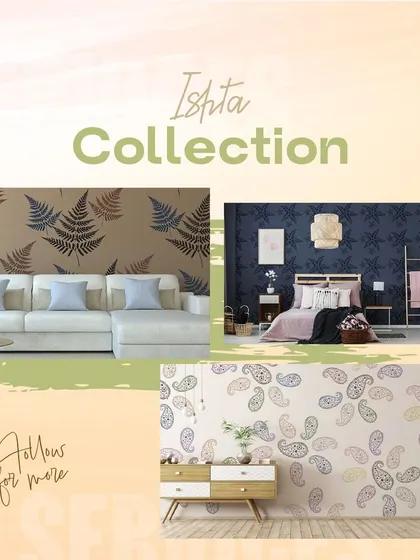 Unleash your inner artist with my Ishta Collection of designer wall stencils. From whimsical dreamscapes to sophisticated patterns, these curated designs inspire creativity and can transform any room into a personalized artistic haven.