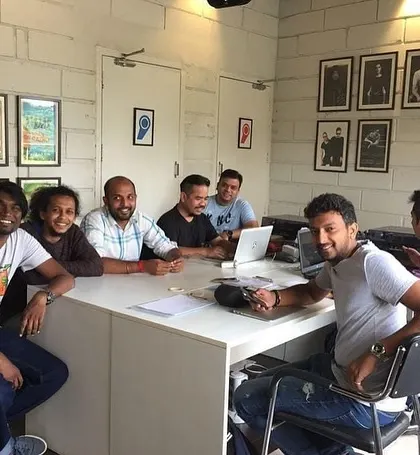 A throwback to a meeting with my crew. We've been planning and creating musical experiences together for years.
