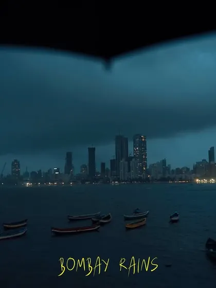 The Mumbai monsoon has a mood of its own. I love capturing that dramatic, atmospheric feeling as the sky turns a deep blue and the city lights begin to glow, turning the familiar skyline into a scene from a movie.