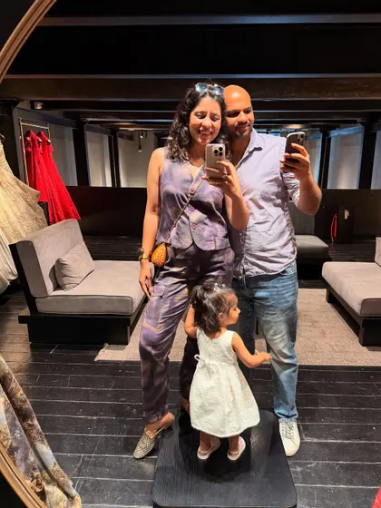 Another family selfie from the event. It's always fun to play dress-up, especially when the whole family gets involved.