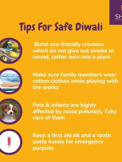 A safe Diwali is a happy Diwali. Here are some essential safety tips for celebrating with family, especially with pets and infants. The MyShishu app is full of practical advice for every occasion.