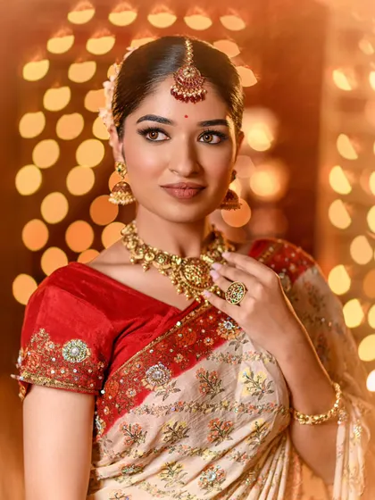 More examples from my portfolio of glamorous ethnic and festive makeup, showcasing a variety of styles, color palettes, and complete looks for different celebrations.