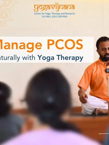 We offer specialized yoga therapy to help manage PCOS naturally. My approach is holistic, focusing on practices that support hormonal balance and overall well-being.
