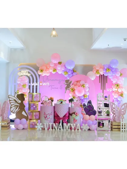 The full view of the fairy-themed setup.