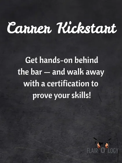 Get hands-on experience and walk away with a certification that proves your skills. Our flair bartending course is a career kickstarter, designed to get you ready for the professional world of bartending.