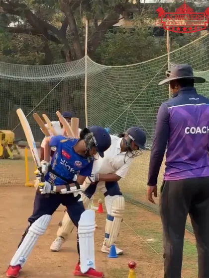 The first day of our Summer Camp, filled with energy and enthusiasm. Young cricketers are geared up for an action-packed experience, learning new skills and making friends.