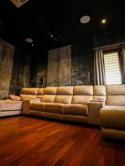 A duplicate of 242, this image highlights the unique combination of industrial-style walls and warm wooden floors.