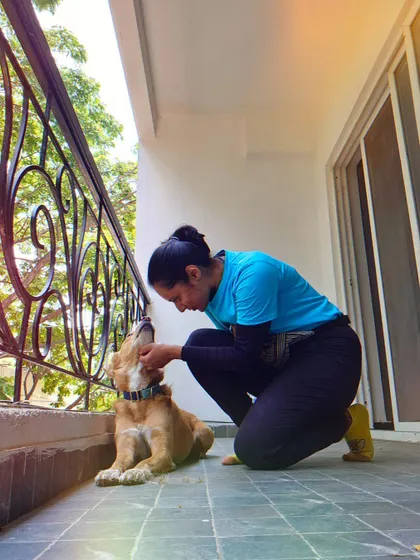 I love you, Luffy. It's been amazing to watch you blossom from a nervous puppy into this confident, happy dog. I'm so proud of your progress.