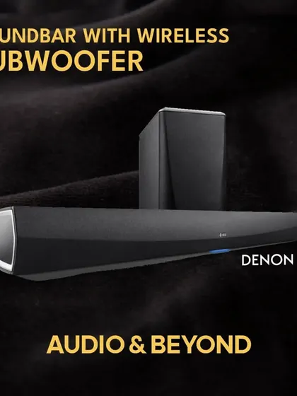 A closer look at the Denon DHT-S716H premium soundbar. It features a simple one-wire setup, Alexa compatibility, and built-in music apps, combining powerful home theater sound with modern convenience and easy streaming.