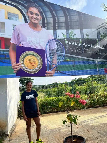 It was such an honor to see this banner at my training academy. Moments like this are incredibly humbling and motivate me to keep working hard. I am so thankful for my coaches and academy for their support.